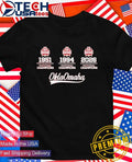 Oklahoma Sooners Baseball 3-Time National Champions banners shirt Unisex T-shirt, Sweatshirt, Hoodie, Long Sleeve Tee - T-Shirt, Sweatshirt, Hoodie