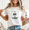 Funny Science The Element of Surprise T-Shirt - Funny Meme Lover Gift Unisex Tee Unisex T-shirt, Sweatshirt, Hoodie, Long Sleeve Tee - T-Shirt, Sweatshirt, Hoodie
