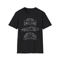 1979 Corvette Line Art Shirt C3 Stingray Front Side Rear View Tee for Chevy Fans Unisex T-shirt, Sweatshirt, Hoodie, Long Sleeve Tee - T-Shirt, Sweatshirt, Hoodie