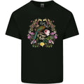 A Bird and Flower Wreath Mens Cotton T-Shirt Tee Top Unisex T-shirt, Sweatshirt, Hoodie, Long Sleeve Tee - T-Shirt, Sweatshirt, Hoodie