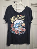 Wild Waves Malibu Surfing Skeleton Graphic Shirt Size XL Unisex T-shirt, Sweatshirt, Hoodie, Long Sleeve Tee - T-Shirt, Sweatshirt, Hoodie