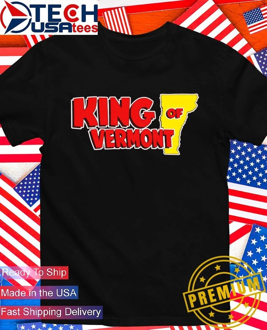 King of VT Johnny Pierce shirt Unisex T-shirt, Sweatshirt, Hoodie, Long Sleeve Tee - T-Shirt, Sweatshirt, Hoodie