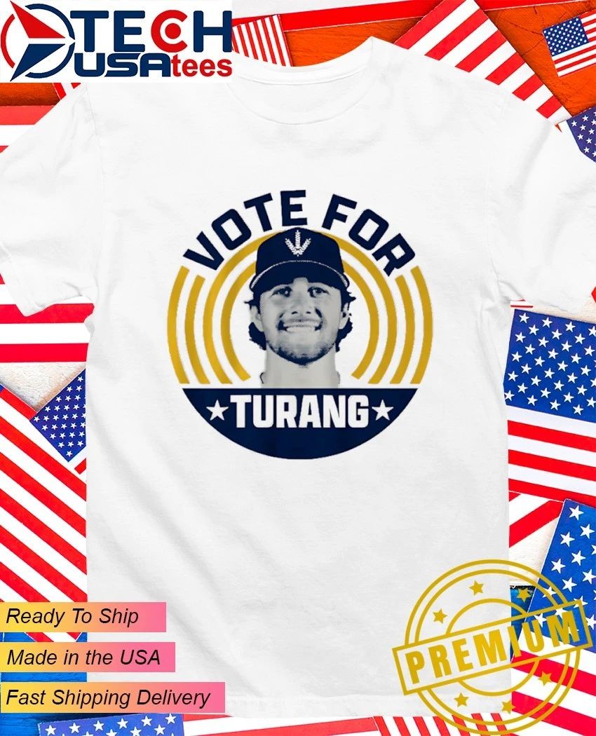 Vote for Brice Turang Milwaukee Brewers Baseball shirt Unisex T-shirt, Sweatshirt, Hoodie, Long Sleeve Tee - T-Shirt, Sweatshirt, Hoodie