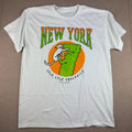 Lyle Lyle Crocodile New York Graphic T-Shirt Mens L White Cartoon Tee Unisex T-shirt, Sweatshirt, Hoodie, Long Sleeve Tee - T-Shirt, Sweatshirt, Hoodie