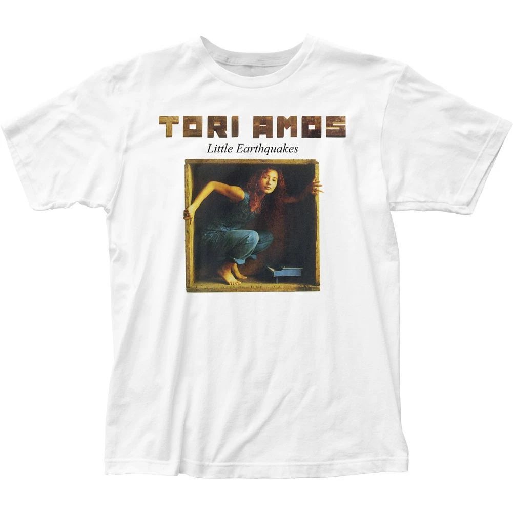 Tori Amos Little Earthquakes Mens T Shirt Music Classic Concert Band Tee White Unisex T-shirt, Sweatshirt, Hoodie, Long Sleeve Tee - T-Shirt, Sweatshirt, Hoodie