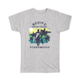 Gift T-Shirt : Recife Brasil Surfing Paradise Beach Tropical Vacation Unisex T-shirt, Sweatshirt, Hoodie, Long Sleeve Tee - T-Shirt, Sweatshirt, Hoodie
