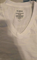 Goodfellow & Co. | Men's White Short-Sleeve V-Neck T-Shirt | Size Small | NEW | Unisex T-shirt, Sweatshirt, Hoodie, Long Sleeve Tee - T-Shirt, Sweatshirt, Hoodie