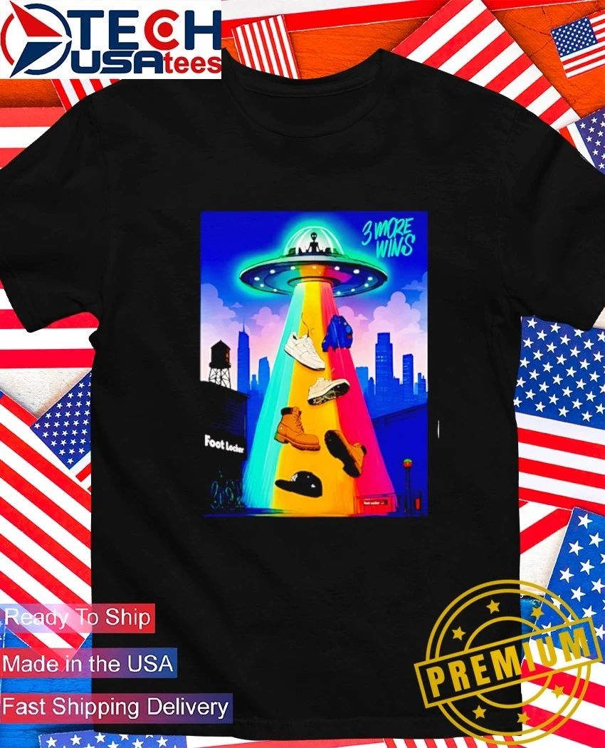 San Antonio Spurs Victor Wembanyama 3 More Wins UFO Abduction Unisex shirt Unisex T-shirt, Sweatshirt, Hoodie, Long Sleeve Tee - T-Shirt, Sweatshirt, Hoodie