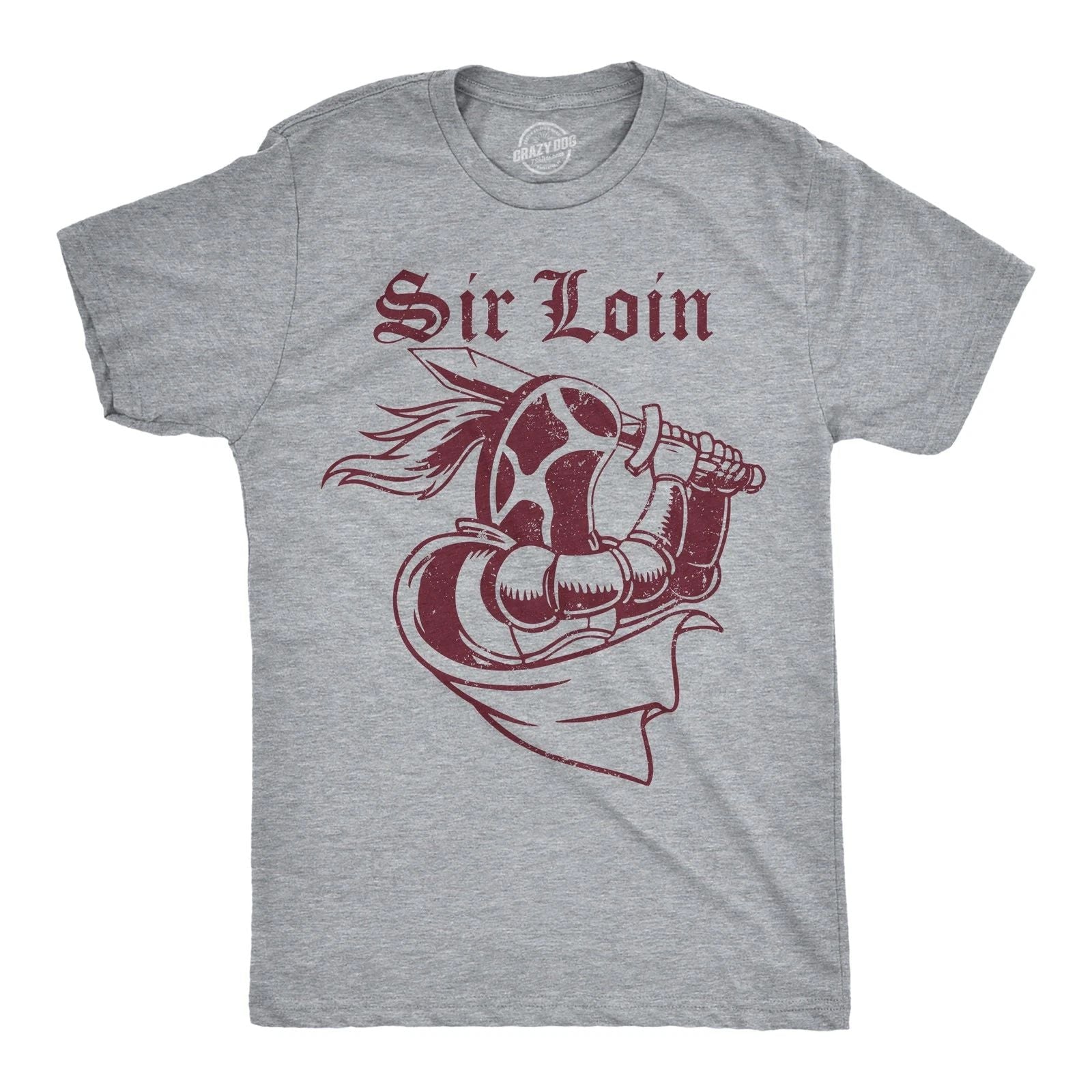 Mens Funny T Shirt Sir Loin Sarcastic Food Graphic Tee for Men Unisex T-shirt, Sweatshirt, Hoodie, Long Sleeve Tee - T-Shirt, Sweatshirt, Hoodie