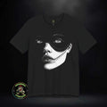 Dead Dark Masked Face T-Shirt | Gothic Portrait Tee Unisex T-shirt, Sweatshirt, Hoodie, Long Sleeve Tee - T-Shirt, Sweatshirt, Hoodie