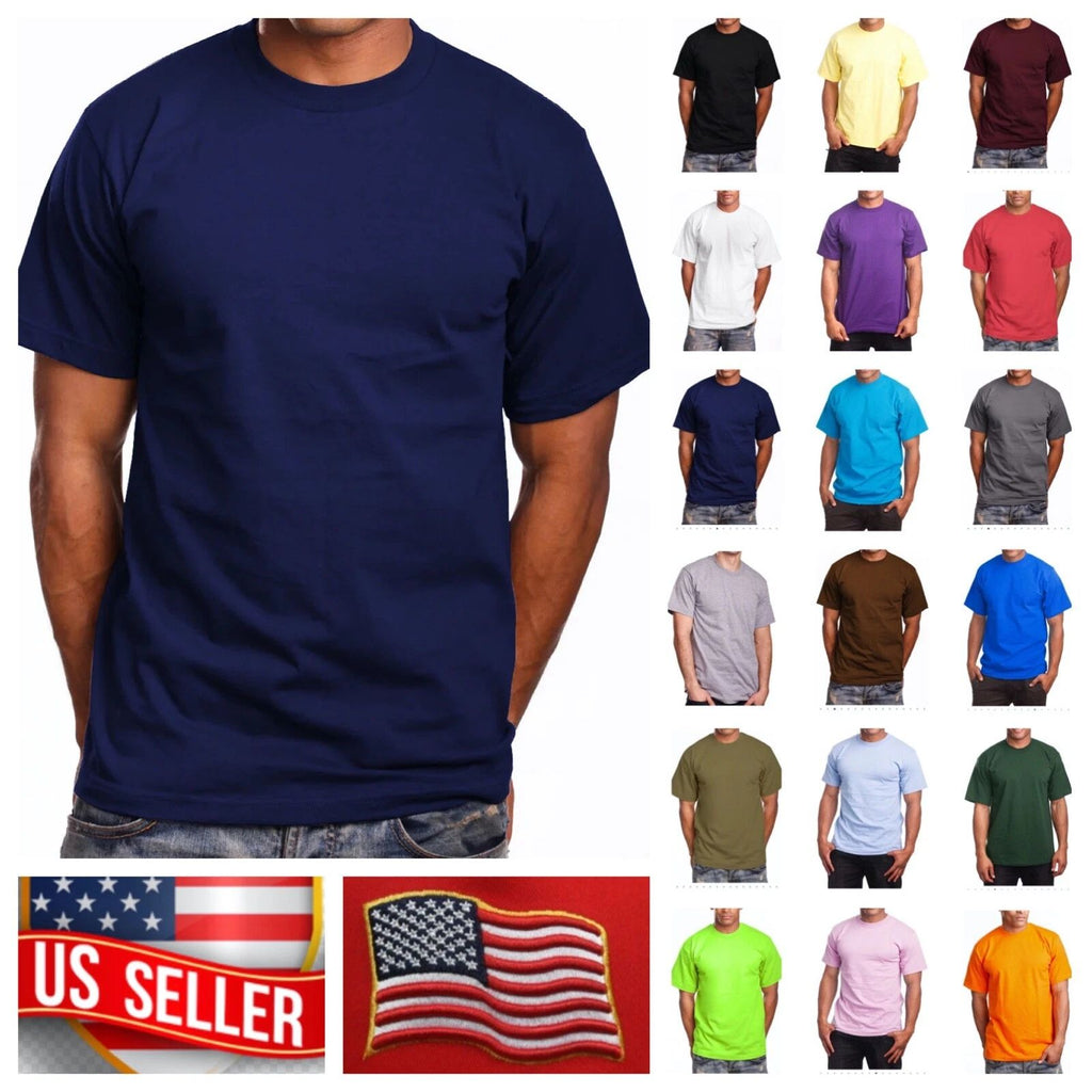 Men T-Shirt Lot S-7XL LT-5XLT MAX HEAVY WEIGHT  Short Sleeve Plain Crew Neck Tee Unisex T-shirt, Sweatshirt, Hoodie, Long Sleeve Tee - T-Shirt, Sweatshirt, Hoodie