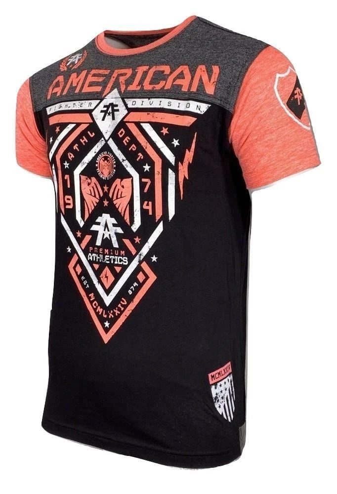 AMERICAN FIGHTER Men's T-Shirt FAIRBANKS Athletic Biker Black MMA S-5XL Unisex T-shirt, Sweatshirt, Hoodie, Long Sleeve Tee - T-Shirt, Sweatshirt, Hoodie