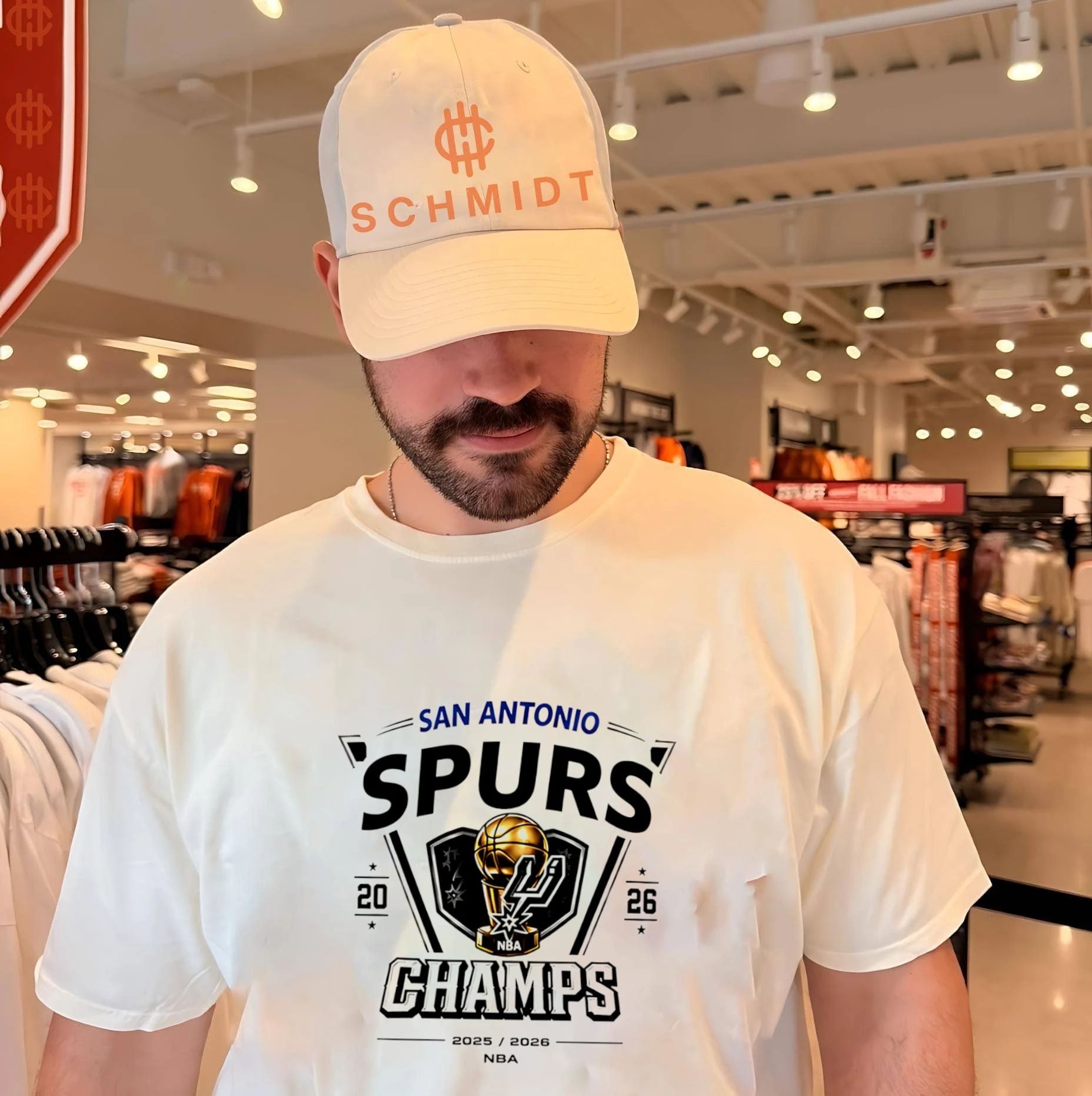 San Antonio Spurs 2026 NBA Champions White Logo shirt Unisex T-shirt, Sweatshirt, Hoodie, Long Sleeve Tee - T-Shirt, Sweatshirt, Hoodie