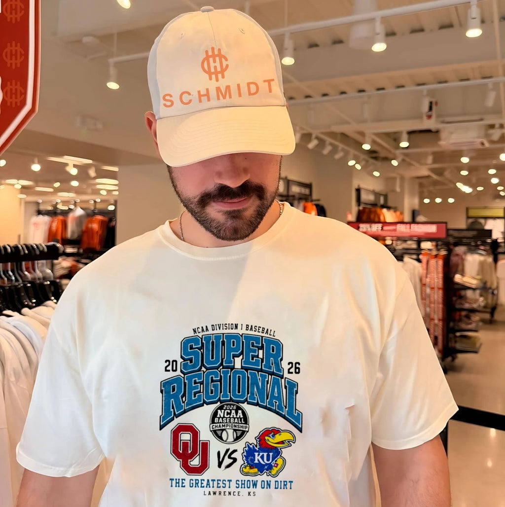 Oklahoma Sooners Vs Kansas Jayhawks 2026 NCAA Division I Baseball Super Regional The Greatest Show On Dirt shirt - T-Shirt, Sweatshirt, Hoodie