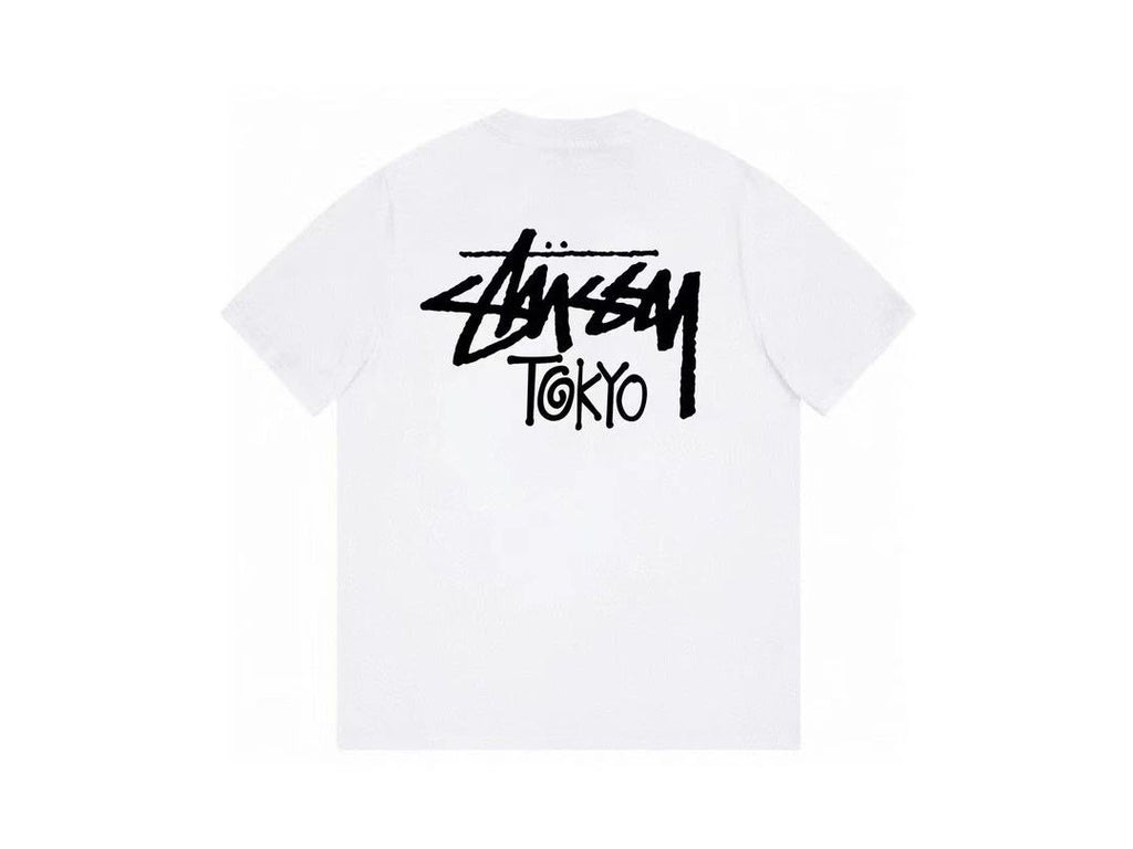 Tokyo city Stussy tee  Black / white  t shirt Unisex T-shirt, Sweatshirt, Hoodie, Long Sleeve Tee - T-Shirt, Sweatshirt, Hoodie