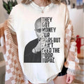 Vintage Tupac T-Shirt, They Got Money For War But Can't Feed The Poor 2pac Shirt Unisex T-shirt, Sweatshirt, Hoodie, Long Sleeve Tee - T-Shirt, Sweatshirt, Hoodie