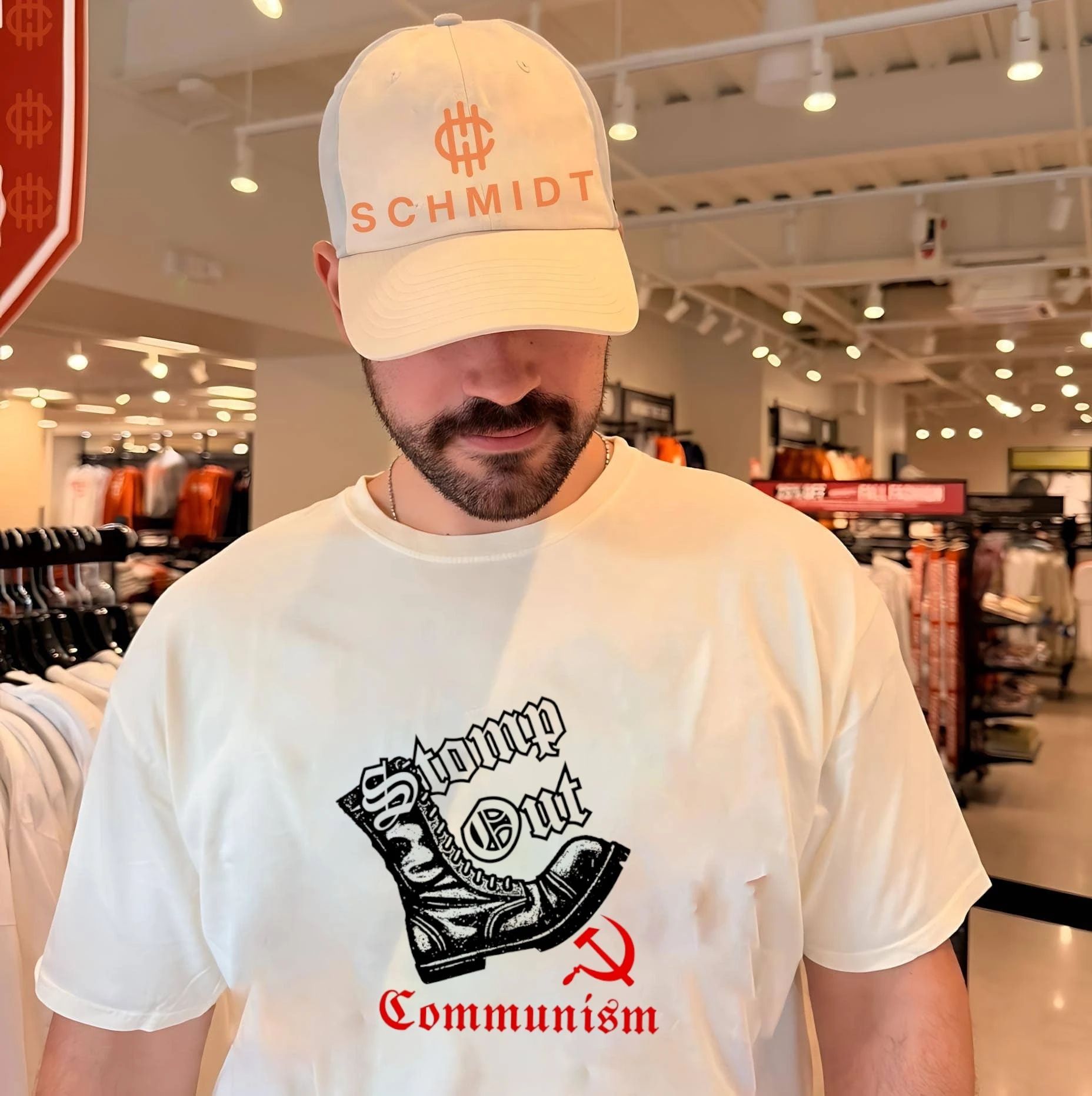 Stomp out communism vintage shirt Unisex T-shirt, Sweatshirt, Hoodie, Long Sleeve Tee - T-Shirt, Sweatshirt, Hoodie