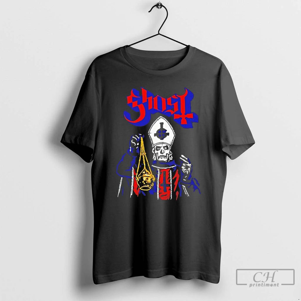 Classic Ghost Retro Papa Tour T Shirts Unisex T-shirt, Sweatshirt, Hoodie, Long Sleeve Tee - T-Shirt, Sweatshirt, Hoodie