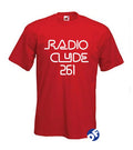 Radio Clyde 261 Replica Red T-shirt as worn by Frank Zappa Men, Ladies Fit, kids Unisex T-shirt, Sweatshirt, Hoodie, Long Sleeve Tee - T-Shirt, Sweatshirt, Hoodie