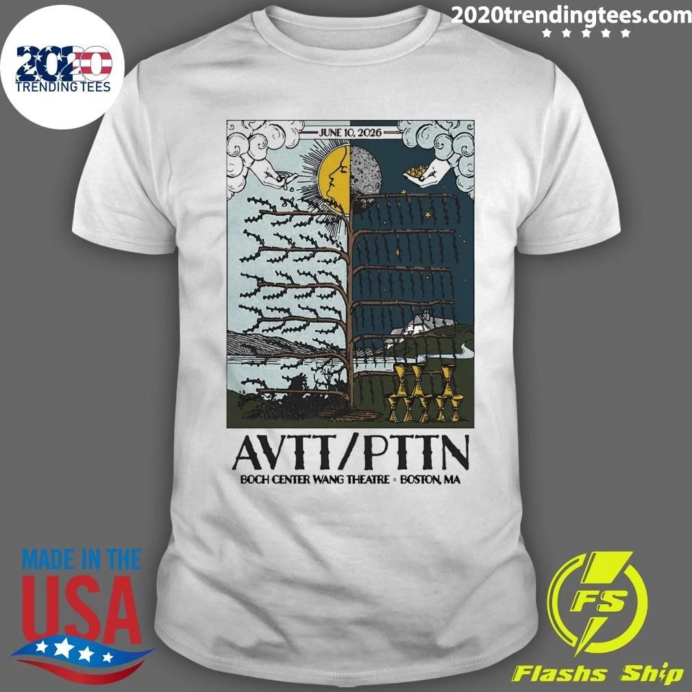 The Avett Brothers Boston MA June 10, 2026 Shirt Unisex T-shirt, Sweatshirt, Hoodie, Long Sleeve Tee - T-Shirt, Sweatshirt, Hoodie
