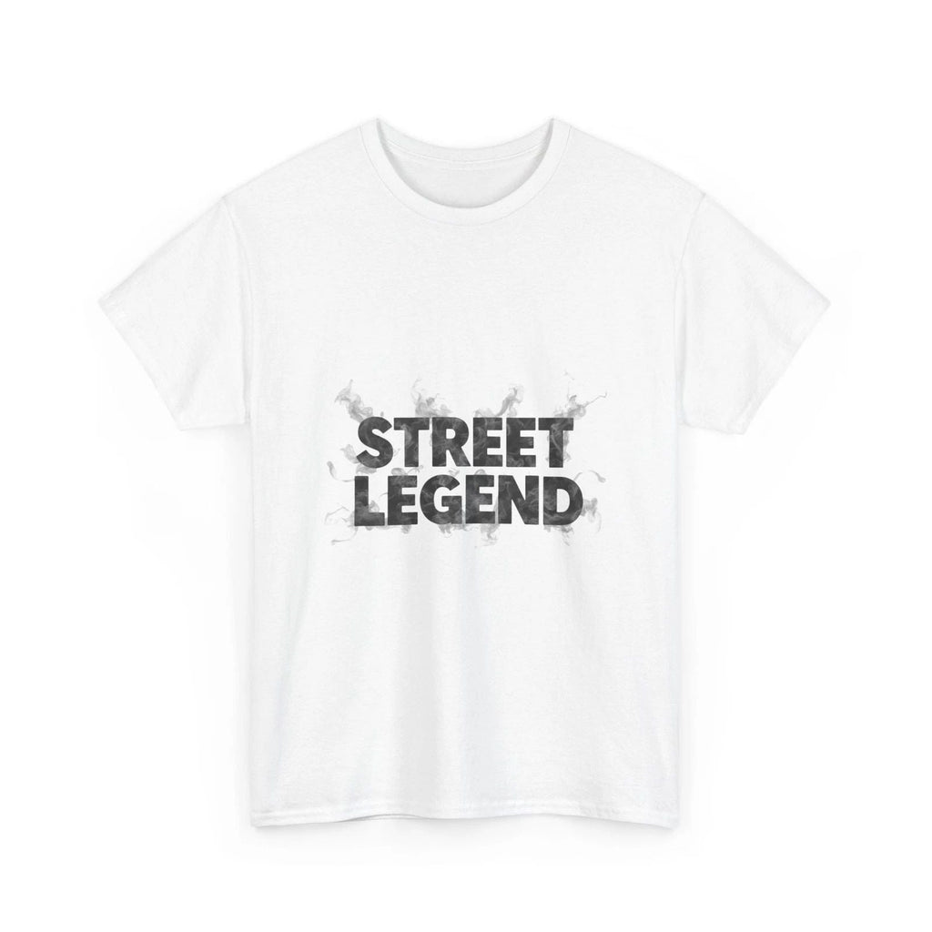 Street Legend tee | Smoke Text Shirt, Cool Streetwear, Cotton T-Shirt, Style Unisex T-shirt, Sweatshirt, Hoodie, Long Sleeve Tee - T-Shirt, Sweatshirt, Hoodie