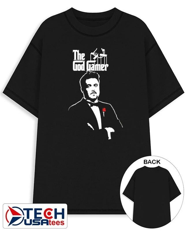 The God Gamer The Godfather parody shirt Unisex T-shirt, Sweatshirt, Hoodie, Long Sleeve Tee - T-Shirt, Sweatshirt, Hoodie