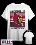 Louisville Cardinals Basketball Staredown mascot shirt Unisex T-shirt, Sweatshirt, Hoodie, Long Sleeve Tee - T-Shirt, Sweatshirt, Hoodie