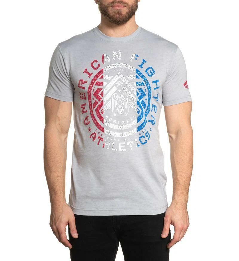 AMERICAN FIGHTER Men's T-Shirt CROWNPOINT TEE Athletic MMA Unisex T-shirt, Sweatshirt, Hoodie, Long Sleeve Tee - T-Shirt, Sweatshirt, Hoodie