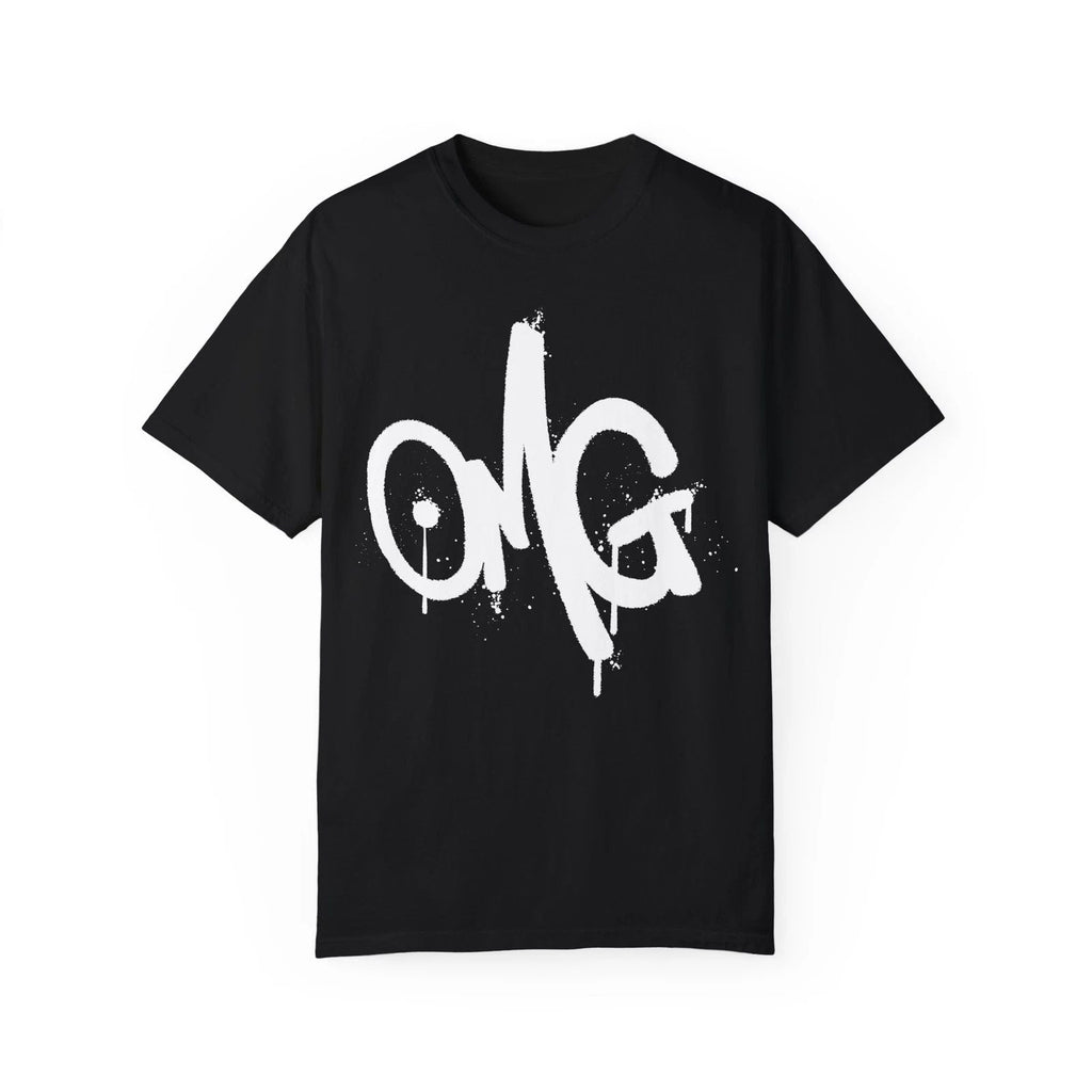 OMG Urban Graffiti Art Style Quote :: Unisex Garment-Dyed T-shirt Unisex T-shirt, Sweatshirt, Hoodie, Long Sleeve Tee - T-Shirt, Sweatshirt, Hoodie