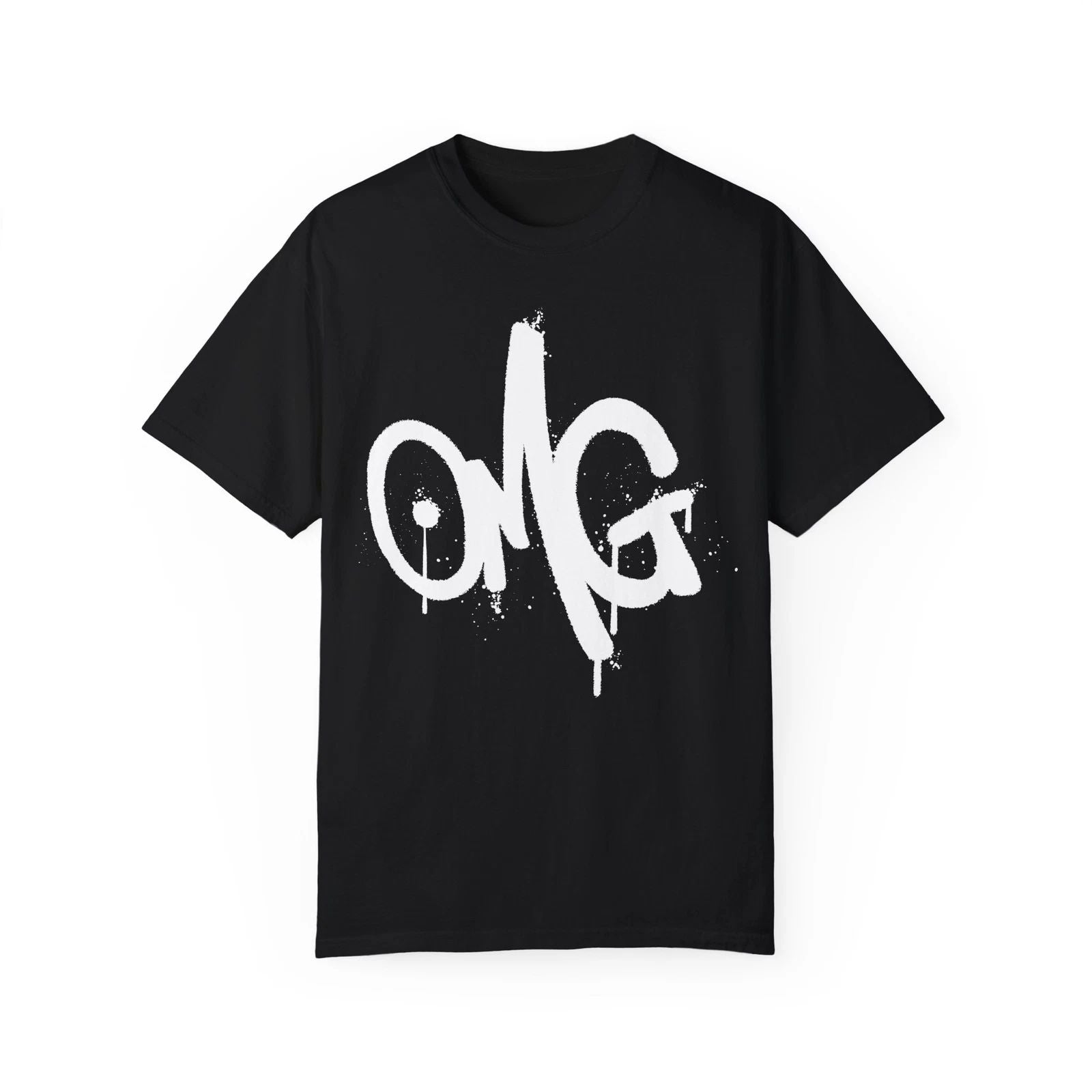 OMG Urban Graffiti Art Style Quote :: Unisex Garment-Dyed T-shirt Unisex T-shirt, Sweatshirt, Hoodie, Long Sleeve Tee - T-Shirt, Sweatshirt, Hoodie
