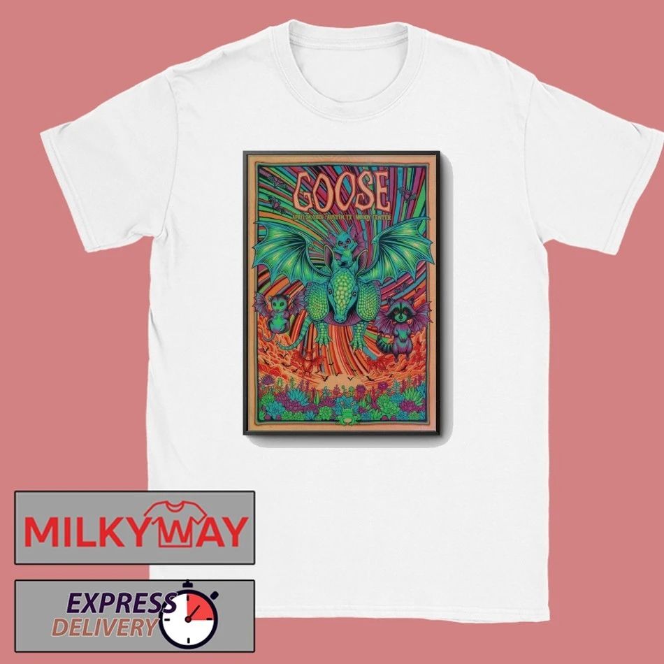 Goose At Moody Center On April 24 2026 Poster shirt Unisex T-shirt, Sweatshirt, Hoodie, Long Sleeve Tee - T-Shirt, Sweatshirt, Hoodie