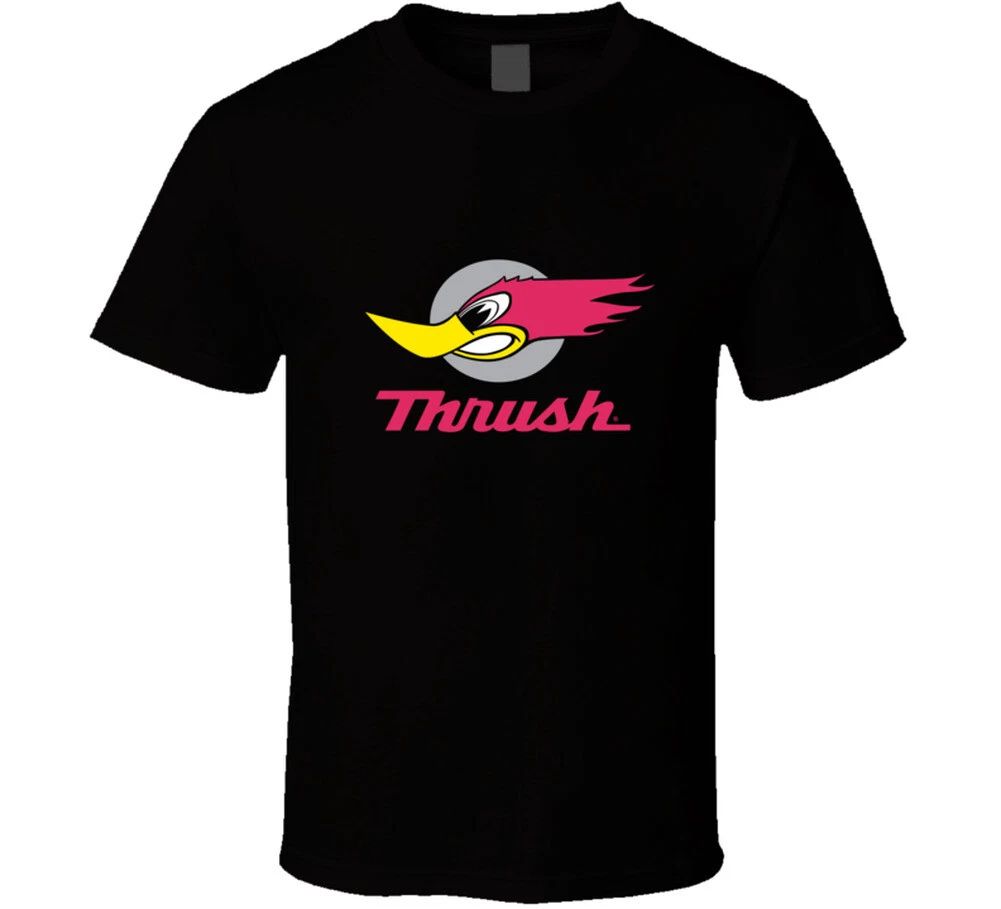 Thrush, T-shirt, Woody, Woodpecker, Exhaust, Automotive, Parts, Aftermarket Unisex T-shirt, Sweatshirt, Hoodie, Long Sleeve Tee - T-Shirt, Sweatshirt, Hoodie