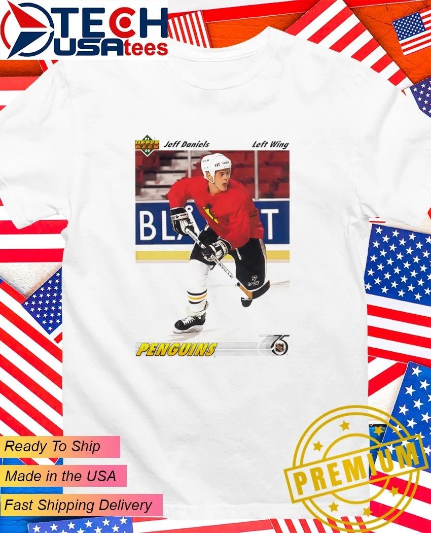 Jeff Daniels Left Wing Pittsburgh Penguins shirt Unisex T-shirt, Sweatshirt, Hoodie, Long Sleeve Tee - T-Shirt, Sweatshirt, Hoodie