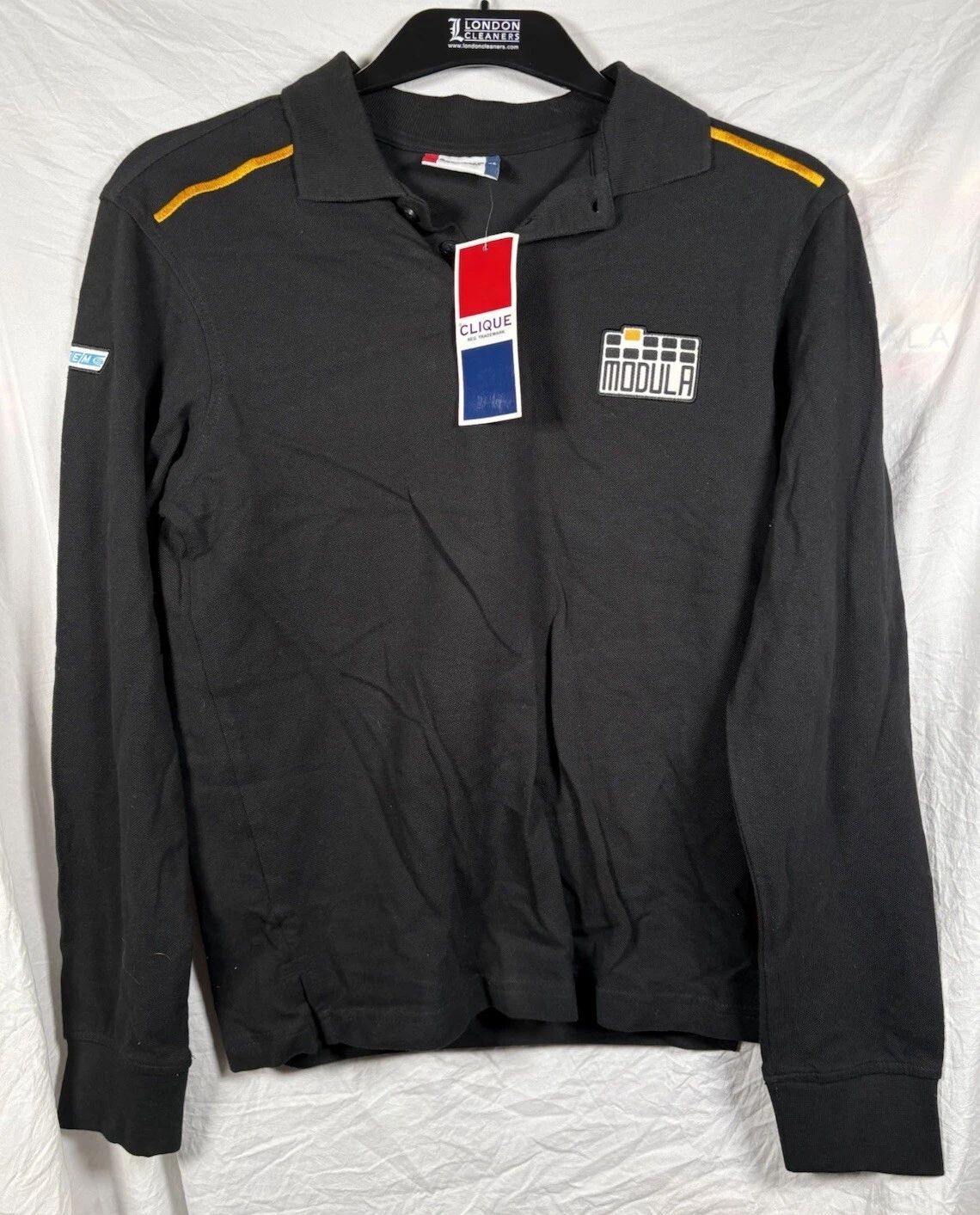 NWT Mens Clique Black Long Sleeve Performance 1/4 Button Shirt Size XS Modula Unisex T-shirt, Sweatshirt, Hoodie, Long Sleeve Tee - T-Shirt, Sweatshirt, Hoodie