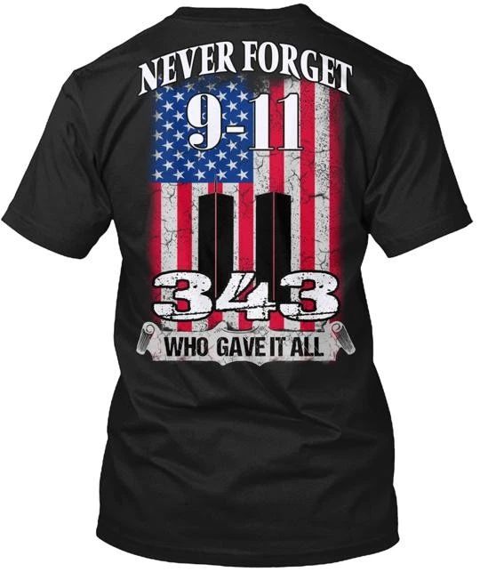 September 11 (Remembering 9 11) Tee T-Shirt Made in the USA Size S to 5XL Unisex T-shirt, Sweatshirt, Hoodie, Long Sleeve Tee - T-Shirt, Sweatshirt, Hoodie