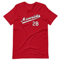 Portland Mavericks Baseball Red Jersey Shirt Tee Short-Sleeve Unisex T-Shirt Unisex T-shirt, Sweatshirt, Hoodie, Long Sleeve Tee - T-Shirt, Sweatshirt, Hoodie