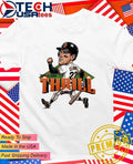 Will The Thrill Clark San Francisco Giants Baseball caricature shirt Unisex T-shirt, Sweatshirt, Hoodie, Long Sleeve Tee - T-Shirt, Sweatshirt, Hoodie