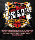 2026 SCHSL Middle School Track and Field Regional Invitational shirt Unisex T-shirt, Sweatshirt, Hoodie, Long Sleeve Tee - T-Shirt, Sweatshirt, Hoodie