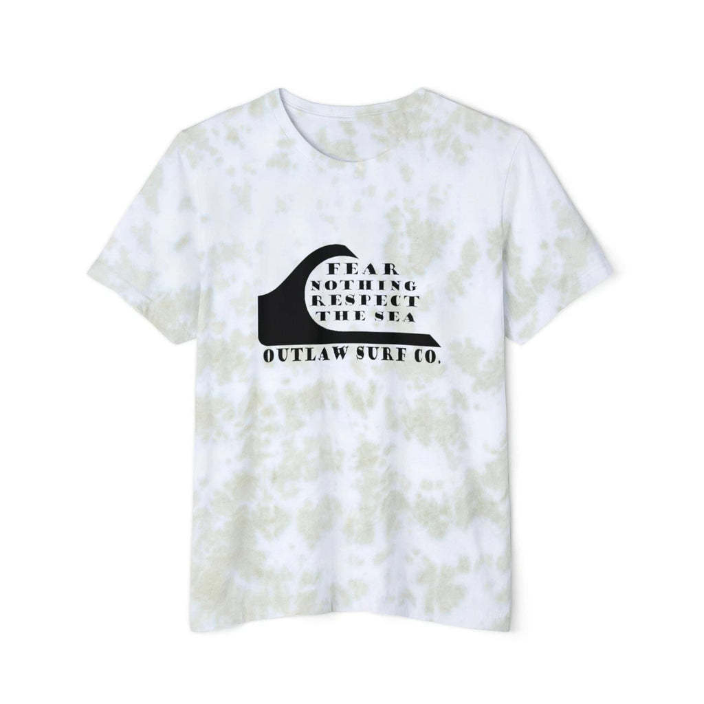 Outlaw Surf Respect The Sea Tie-Dyed T-Shirt Unisex T-shirt, Sweatshirt, Hoodie, Long Sleeve Tee - T-Shirt, Sweatshirt, Hoodie