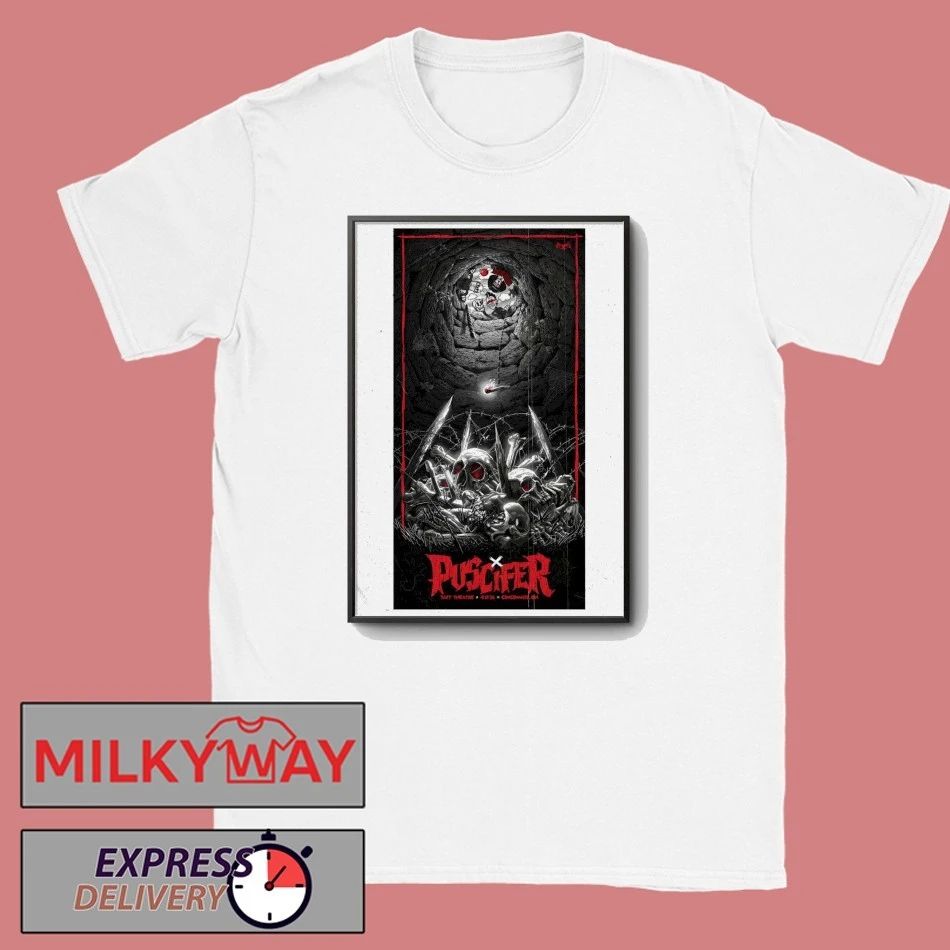 Puscifer Cincinnati OH Tour On Apr 19 2026 Poster shirt Unisex T-shirt, Sweatshirt, Hoodie, Long Sleeve Tee - T-Shirt, Sweatshirt, Hoodie