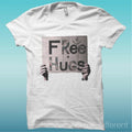 T-Shirt "Free Hugs" Color White The Happiness Is Having My T-Shirt New Unisex T-shirt, Sweatshirt, Hoodie, Long Sleeve Tee - T-Shirt, Sweatshirt, Hoodie