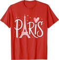 Eiffel Tower Paris Girls Guys Travel Holiday France Souvenir T-Shirt Unisex T-shirt, Sweatshirt, Hoodie, Long Sleeve Tee - T-Shirt, Sweatshirt, Hoodie