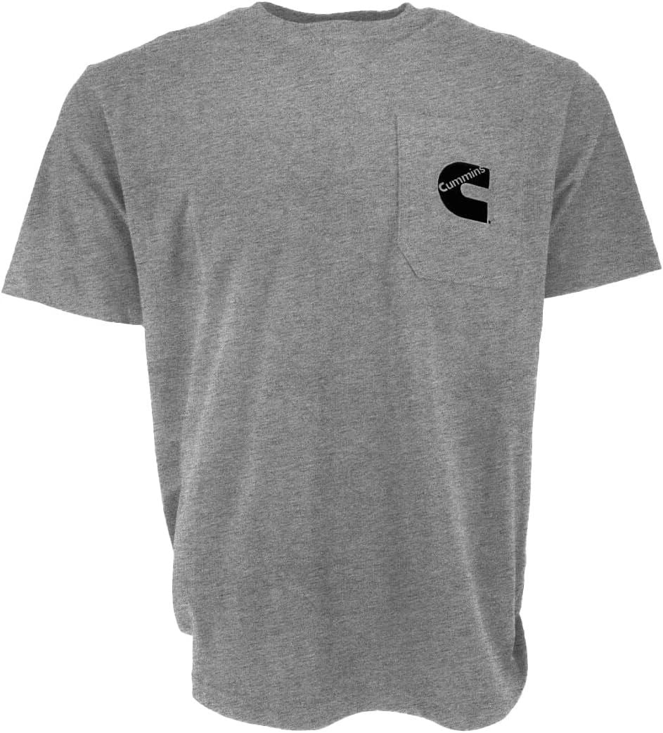 Cummins Unisex T-Shirt Short Sleeve Sport Gray Pocket Tee Unisex T-shirt, Sweatshirt, Hoodie, Long Sleeve Tee - T-Shirt, Sweatshirt, Hoodie