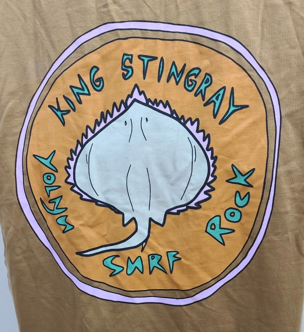 NWT King Stingray Yolyn Surf Rock Brown Large L Lg band Unisex T-shirt, Sweatshirt, Hoodie, Long Sleeve Tee - T-Shirt, Sweatshirt, Hoodie