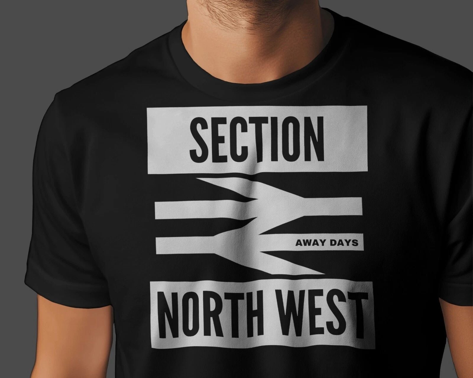 SECTION NORTH WEST Away Days T-Shirt | Dunfermline The Pars Ultras | Uni Organic Unisex T-shirt, Sweatshirt, Hoodie, Long Sleeve Tee - T-Shirt, Sweatshirt, Hoodie