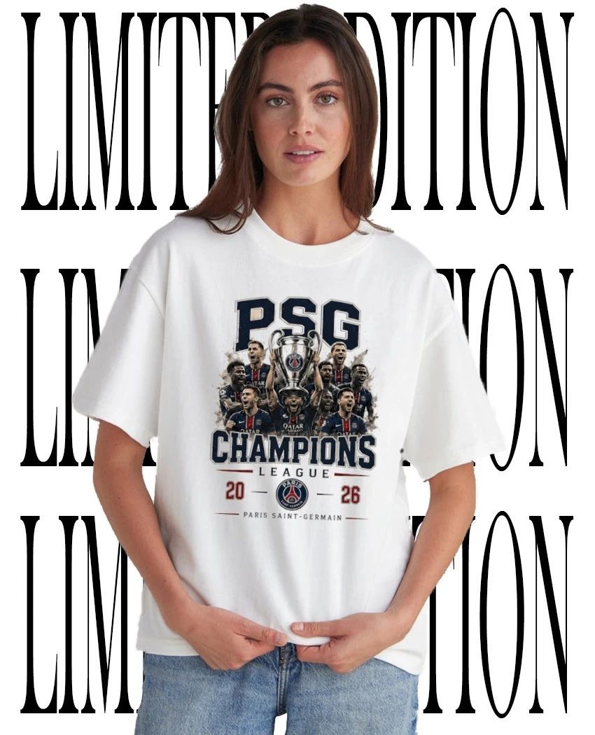 Paris Saint-Germain Celebration PSG Champions League 2026 Shirt Unisex T-shirt, Sweatshirt, Hoodie, Long Sleeve Tee - T-Shirt, Sweatshirt, Hoodie