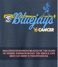 Creighton Bluejays Baseball vs. Cancer shirt Unisex T-shirt, Sweatshirt, Hoodie, Long Sleeve Tee - T-Shirt, Sweatshirt, Hoodie
