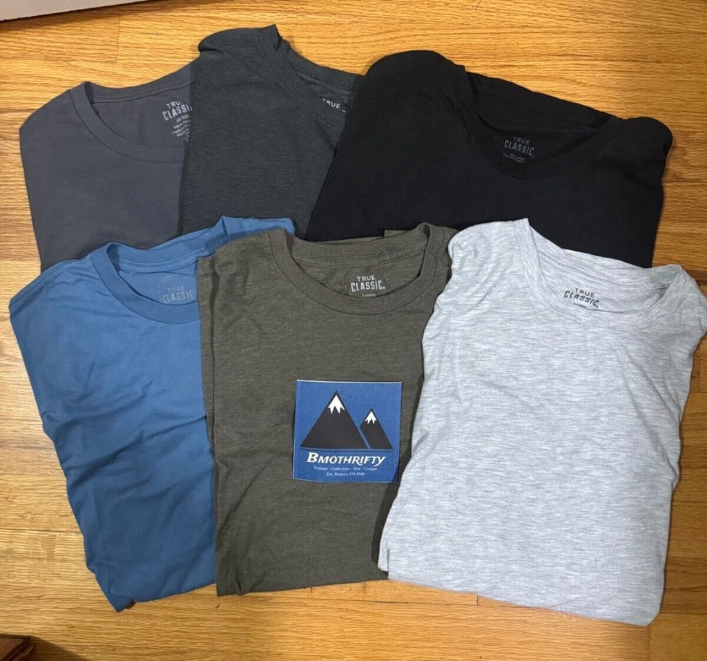 Used True Classic Shirts Size M-XXXL Various Colors, Styles, and Sleeve Lengths! Unisex T-shirt, Sweatshirt, Hoodie, Long Sleeve Tee - T-Shirt, Sweatshirt, Hoodie