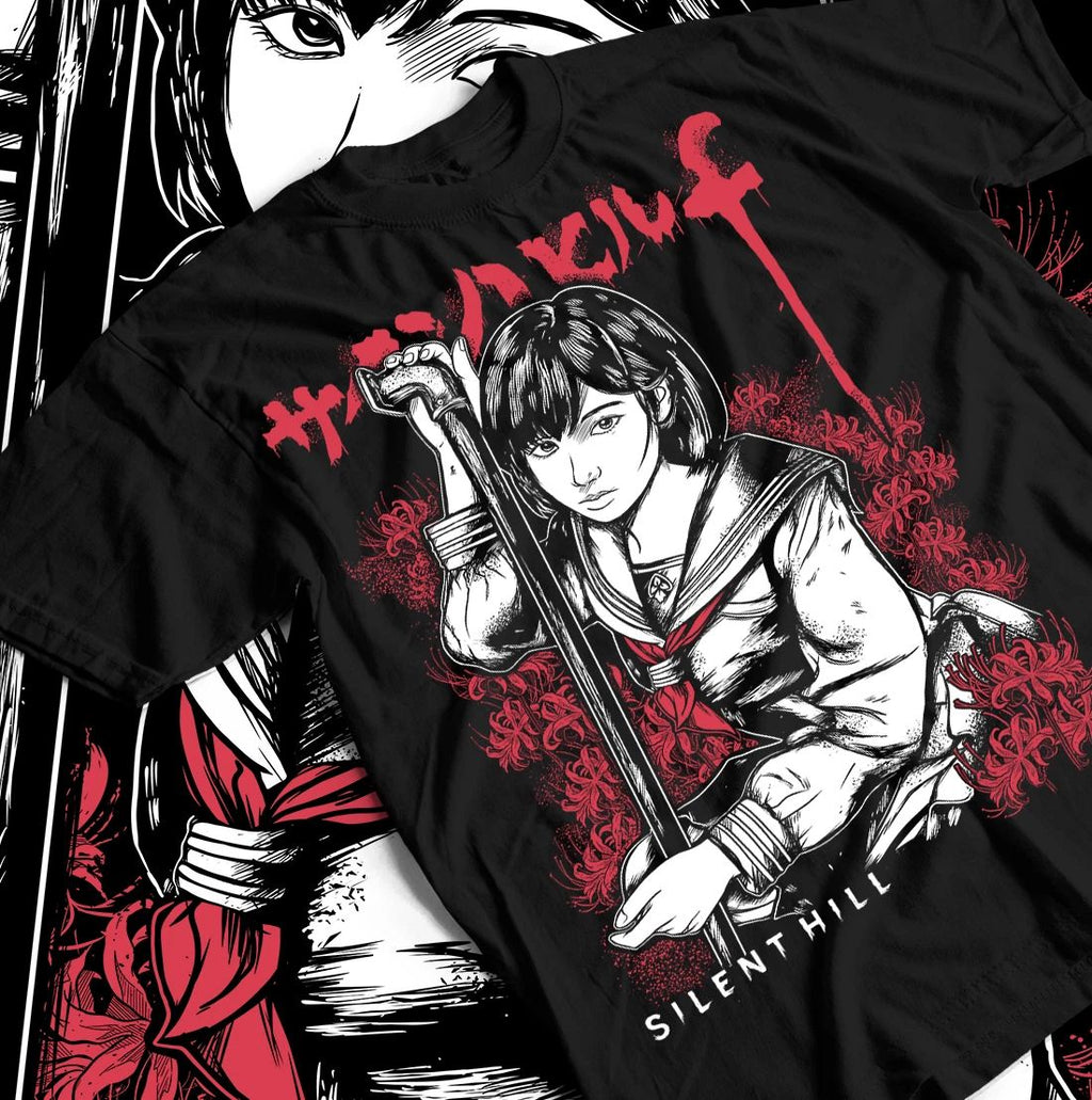 Pyramid Head T-shirt Hinako Silence Hill Silence Hill Premium Gift Black Shirt Unisex T-shirt, Sweatshirt, Hoodie, Long Sleeve Tee - T-Shirt, Sweatshirt, Hoodie