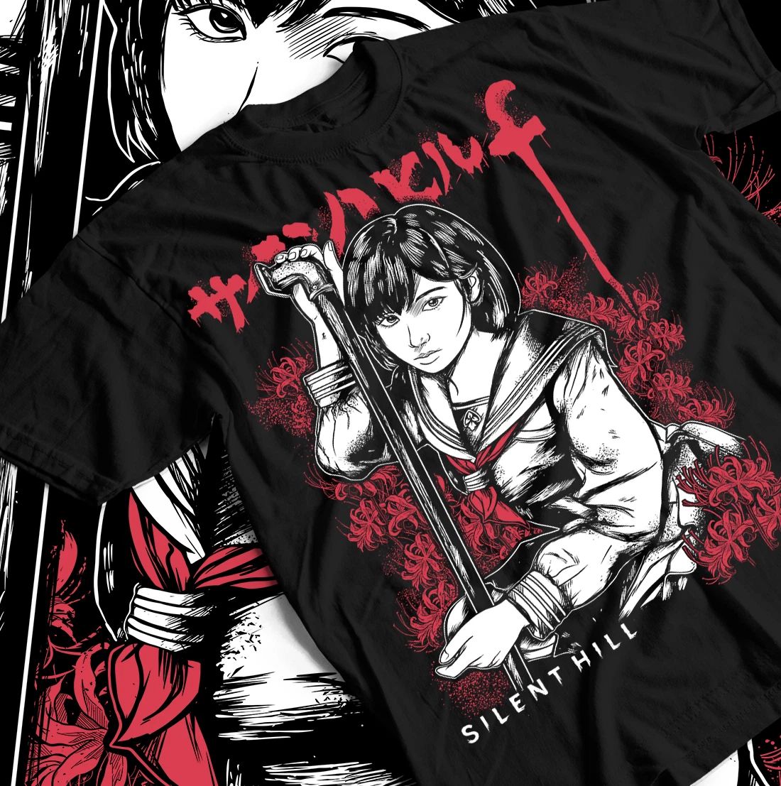 Pyramid Head T-shirt Hinako Silence Hill Silence Hill Premium Gift Black Shirt Unisex T-shirt, Sweatshirt, Hoodie, Long Sleeve Tee - T-Shirt, Sweatshirt, Hoodie